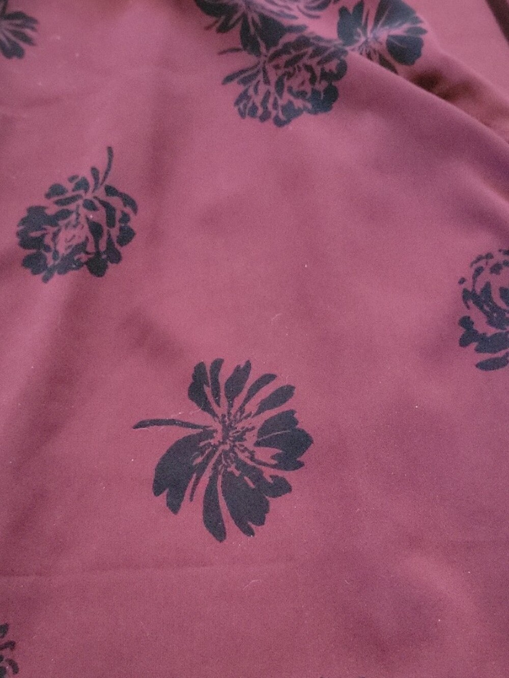 Forever 21 Sz S Mauve Floral Sheer Duster Cardigan - Picture 2 of 7